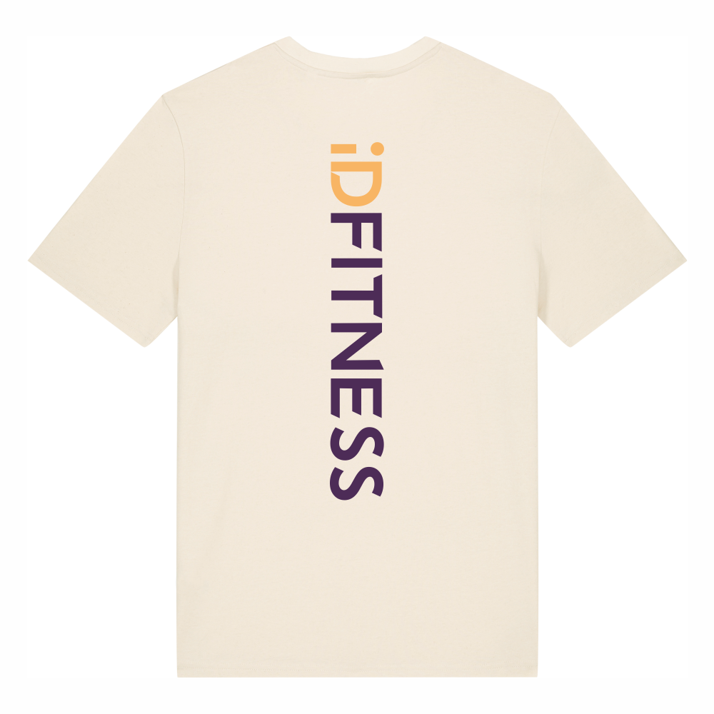 iDFITNESS Vertical Signature Tee - Natural raw