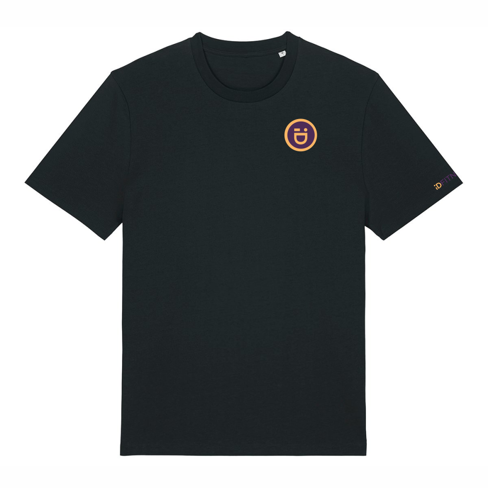 iDFITNESS - Unisex Iconic T-shirt - Black